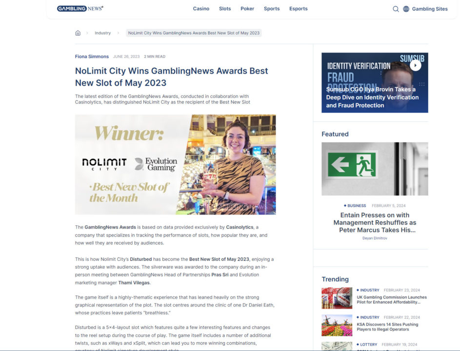 Innovations in High-Volatility Gaming