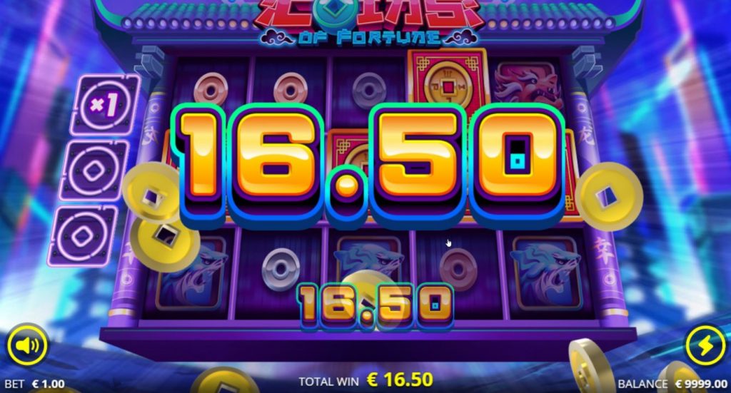 Скриншот "Coins of Fortune Win Скриншот "Coins of Fortune Win