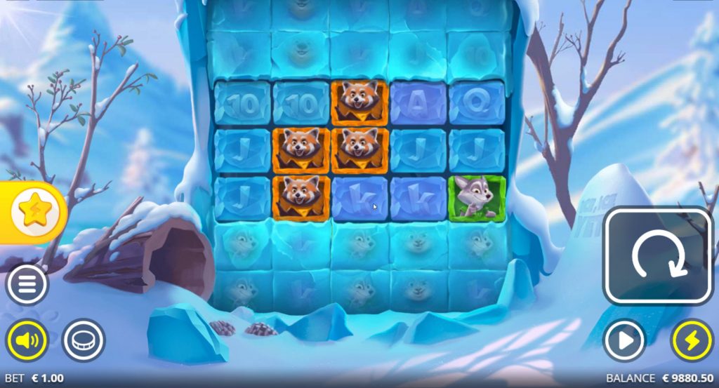 Игровой процесс слота Ice Ice Yeti Игровой процесс слота Ice Ice Yeti