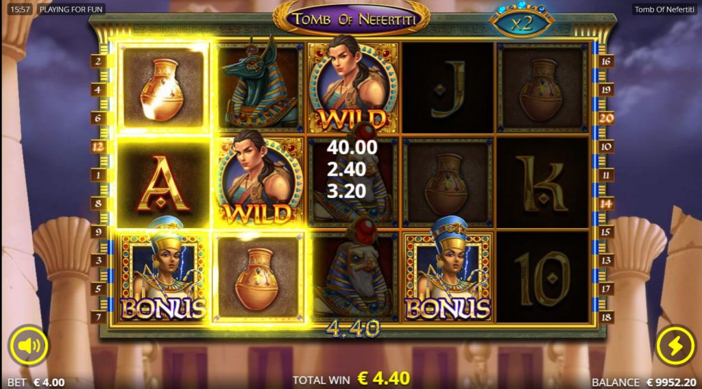 Tomb of Nefertiti Gameplay screenshot Tomb of Nefertiti Gameplay screenshot