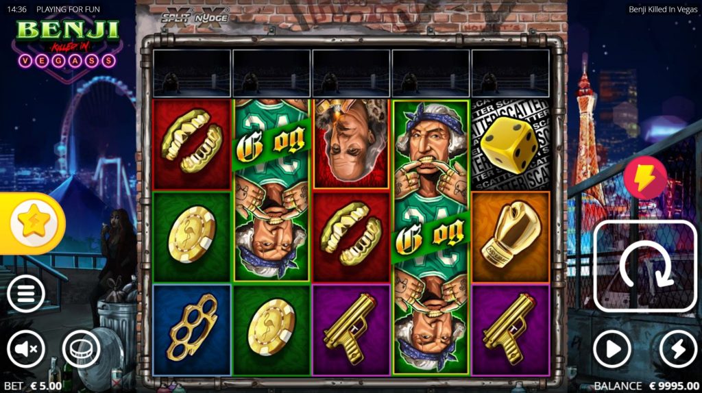 Reels Screen Benji Killed In Vegas Slot: Reels Screen