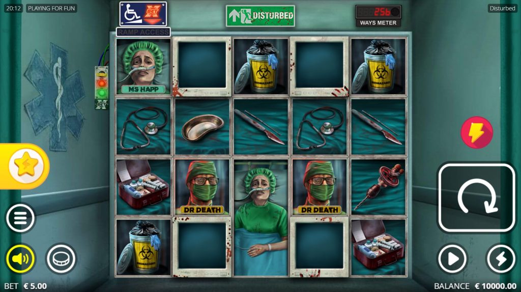 Reels Screen Disturbed Slot: Reels Screen