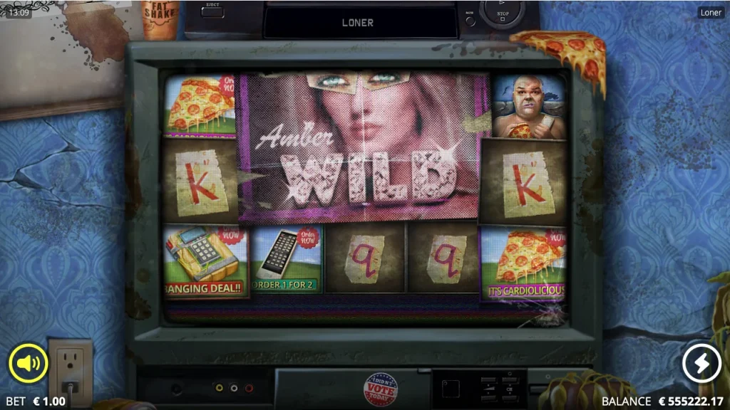 Loner slot — 2x3 Amber Wild. Loner slot 2x3 Amber Wild gameplay screenshot
