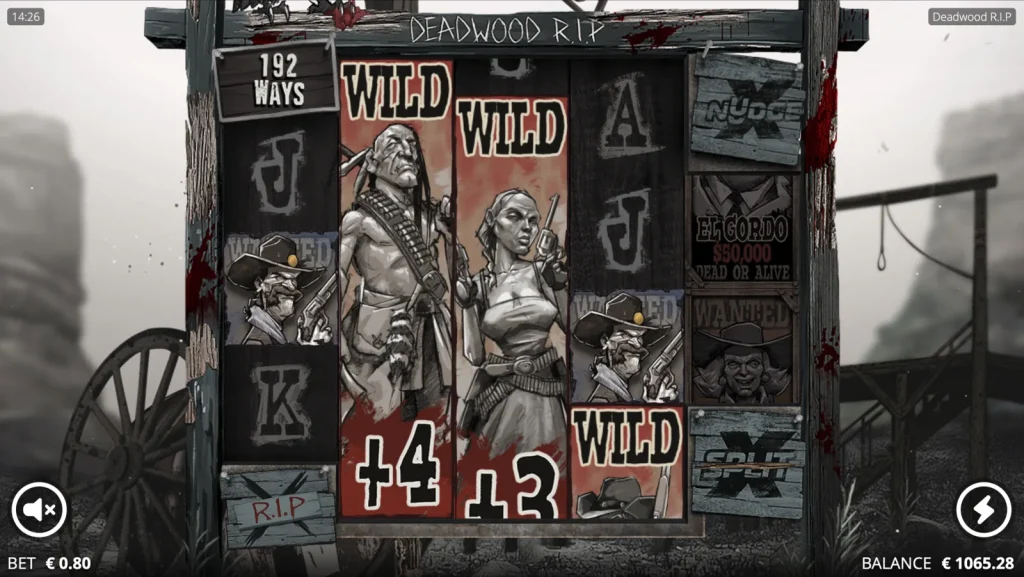 Deadwood R.I.P slot — xNudge. Deadwood R.I.P slot xNudge gameplay screenshot