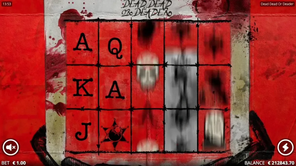 Dead, Dead Or Deader slot — Base Game. Dead, Dead Or Deader slot Base Game gameplay screenshot