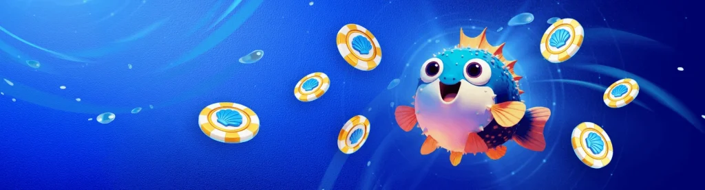 Visuel principal officiel de l’interface de Fugu Casino