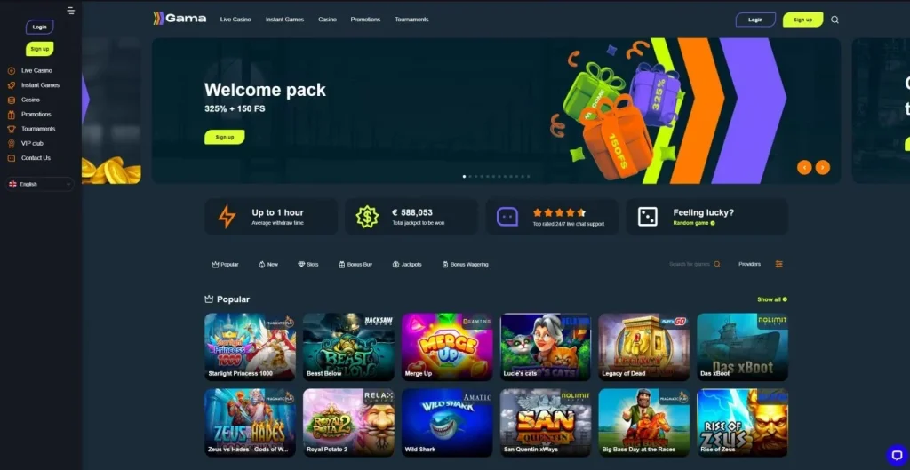 Gama Casino: virallinen arvosteluaineisto 1