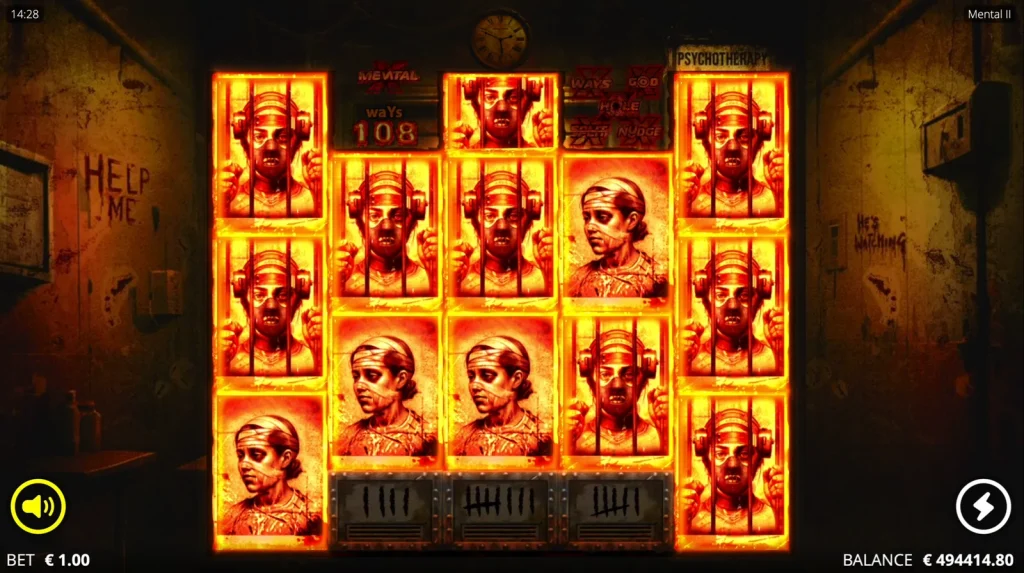 Mental II slot — Base Game Win. Mental II slot Base Game Win gameplay screenshot